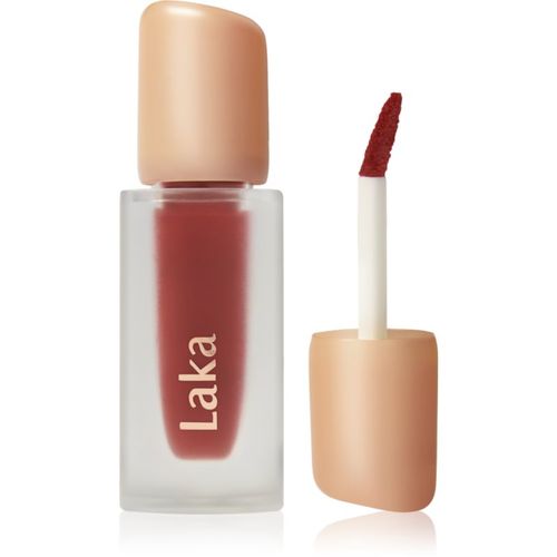 Fruity Glam Tint brillo de labios de larga duración con efecto humectante tono 104 Cherry 4.5 g - Laka - Modalova