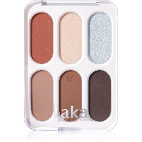 Forever6 Eye Palette paleta de sombras de ojos tono 01 Beginning 7 g - Laka - Modalova