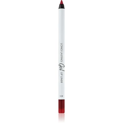 Long Lasting Gel Lip Liner lápiz labial de larga duración tono 411 Ruby Red 1.7 g - LAMEL - Modalova
