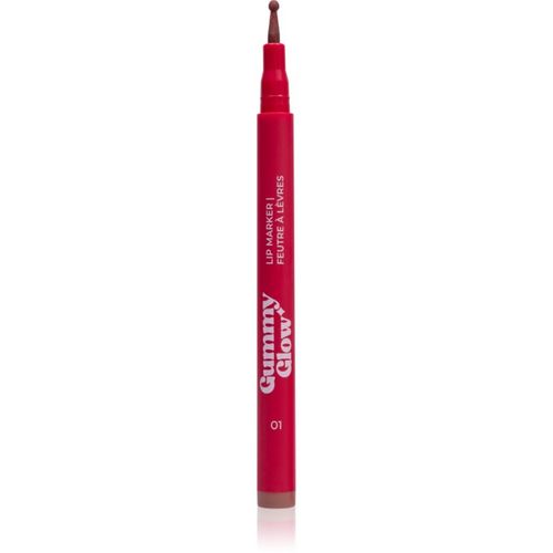 Gummy Glow Lip Marker delineador de labios con efecto de larga duración tono 01 1.6 ml - LAMEL - Modalova