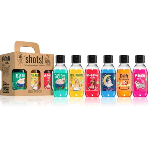 Shots! Six Pack confezione regalo per la doccia - LaQ - Modalova