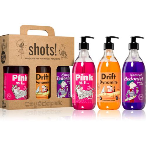 Shots! Pink As F... & Drift Dynamite & Natural Hedonist set regalo di Natale unisex - LaQ - Modalova