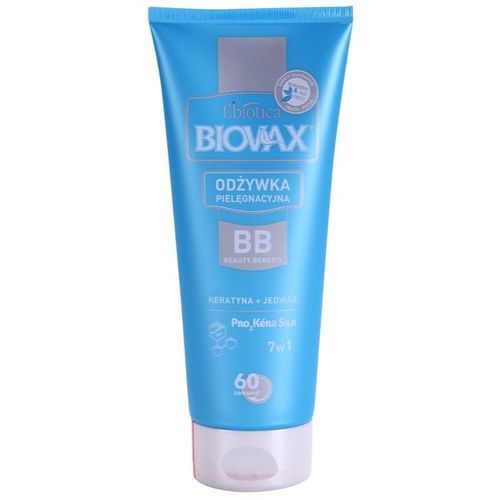 Biovax Keratin & Silk Conditioner mit Keratin für die leichte Kämmbarkeit des Haares 200 ml - L’biotica - Modalova