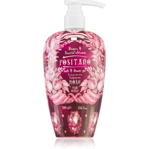 Positano Rosa Damascena espuma de ducha de baño 700 ml - Rudy - Le Maioliche - Modalova