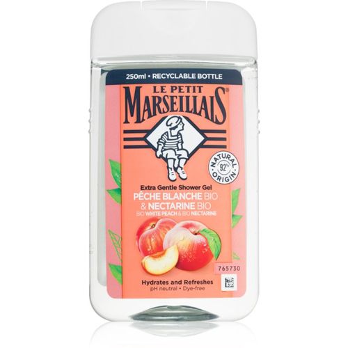 White Peach Bio & Nectarine Bio gel de ducha suave 250 ml - Le Petit Marseillais - Modalova