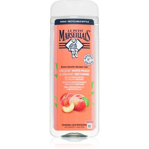 White Peach Bio & Nectarine Bio gel de ducha suave 400 ml - Le Petit Marseillais - Modalova