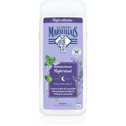 Night Collection Lemon Balm & Lavender gel de ducha relajante 650 ml - Le Petit Marseillais - Modalova