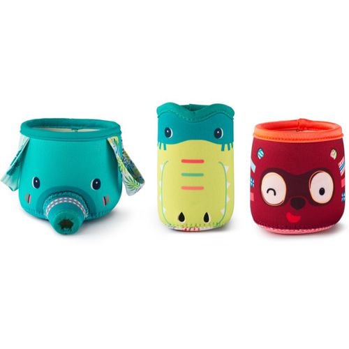 Jungle Cups juguete para el baño 6m+ 3 ud - Lilliputiens - Modalova