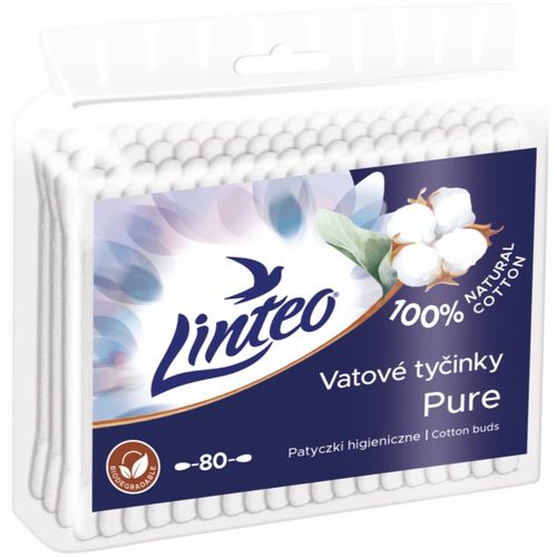 Natural Cotton Buds bastoncillos de algodón en una bolsita 80 ud - Linteo - Modalova