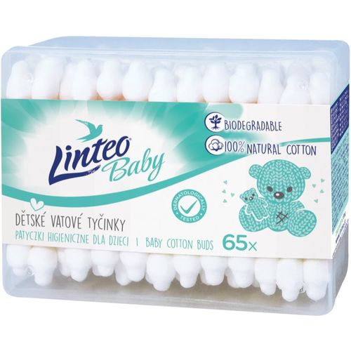 Baby bastoncillos de algodón para niños 65 ud - Linteo - Modalova