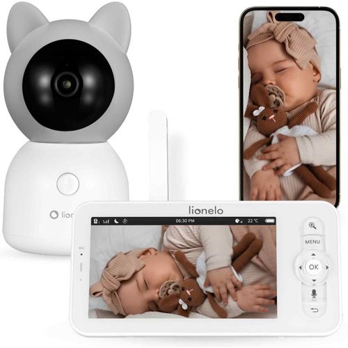 Babyline 9.2 AI vigilabebés de vídeo digital 1 ud - Lionelo - Modalova