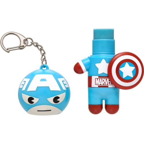 Marvel Captain America bálsamo labial sabor Red, White & Blue-Berry 4 g - Lip Smacker - Modalova
