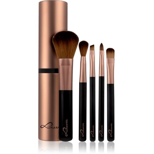 Travel Set Cappuccino set de brochas de viaje - Luvia Cosmetics - Modalova