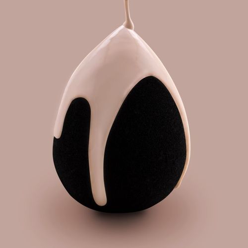 Classic Make-up Sponge Esponja de maquillaje de terciopelo 1 ud - Luvia Cosmetics - Modalova
