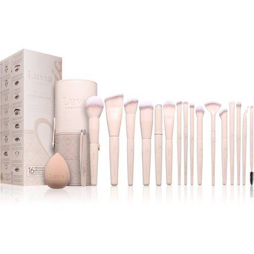 Nude Aura Pro set de brochas con estuche - Luvia Cosmetics - Modalova