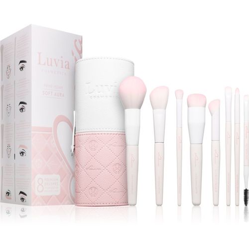 Soft Aura set de brochas con estuche - Luvia Cosmetics - Modalova