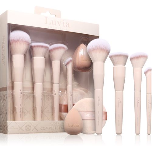 Complete Face Set Nude Aura set de brochas - Luvia Cosmetics - Modalova