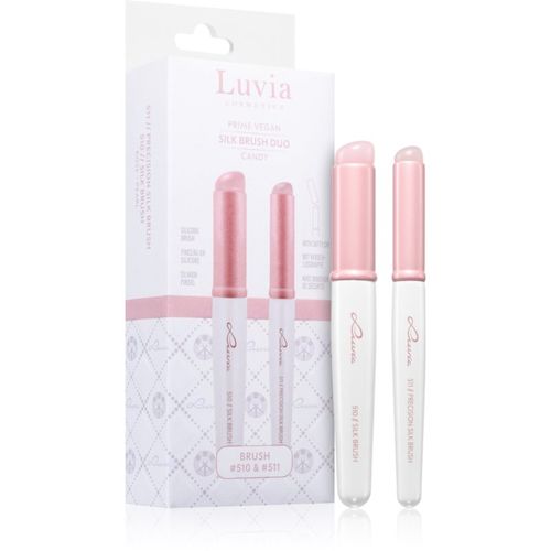 Silk Brush Duo Candy set de brochas - Luvia Cosmetics - Modalova