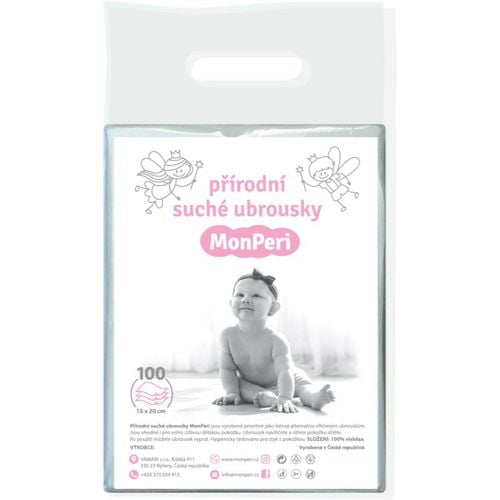 Dry Baby Wipes salviette detergenti per neonati 100 pz - MonPeri - Modalova