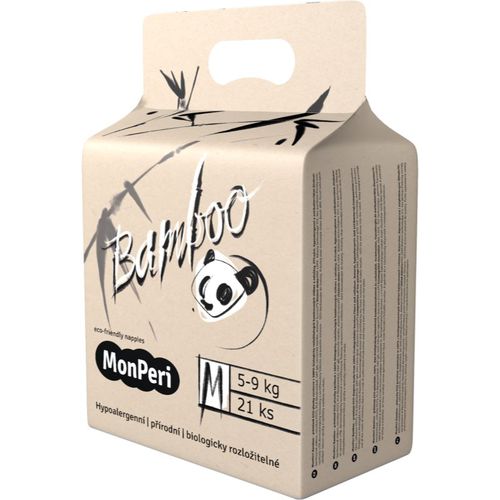 Bamboo Size M pañales desechables ecológicos 5-9 kg 21 ud - MonPeri - Modalova