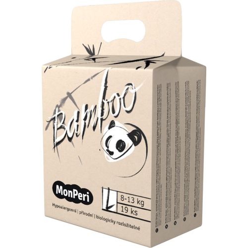 Bamboo Size L pañales desechables ecológicos 8-13 kg 19 ud - MonPeri - Modalova