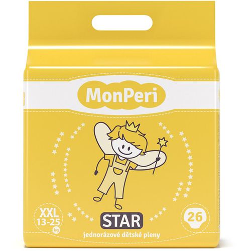 Star Star XXL pañales desechables 13-25 kg 26 ud - MonPeri - Modalova