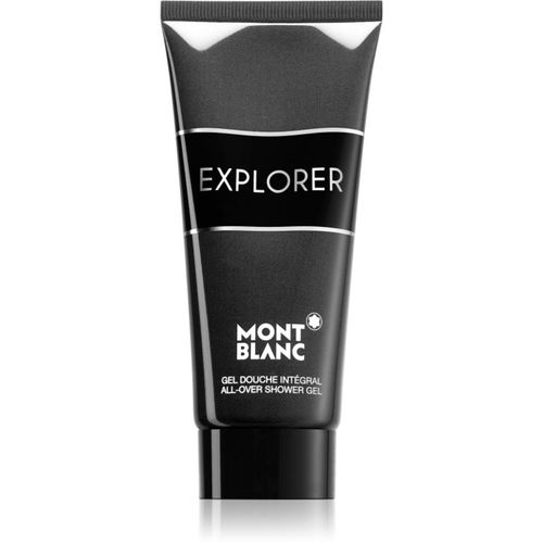 Explorer gel de ducha para cabello y cuerpo para hombre 150 ml - Montblanc - Modalova