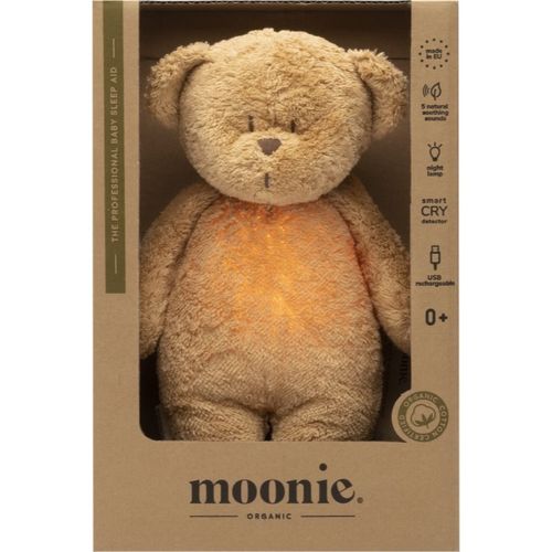 Bear 2.0 Organic Cappuccino doudou con melodía 1 ud - Moonie - Modalova