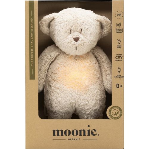 Bear 2.0 Organic Sand doudou con melodía 1 ud - Moonie - Modalova