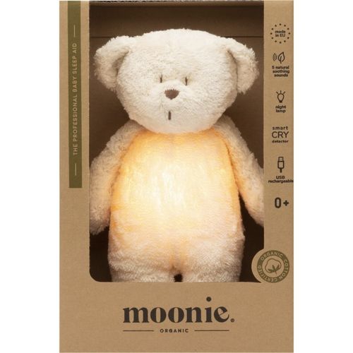Bear 2.0 Organic Polar doudou con melodía 1 ud - Moonie - Modalova