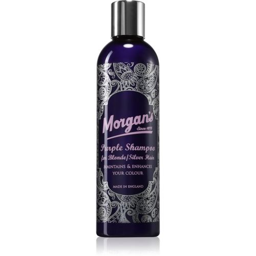 Shampoo for Silver/Blonde Hair champú violeta para cabello rubio 250 ml - Morgan's - Modalova