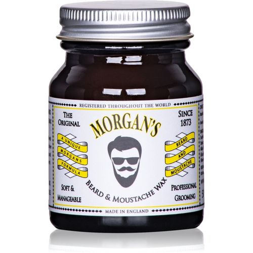 Beard and Moustace Wax Soft and Manageable cera para barba 50 g - Morgan's - Modalova