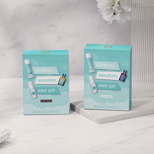 Refresh, Nourish, and Go! (Light Tones) set para cabello rubio para mujer - Moroccanoil - Modalova