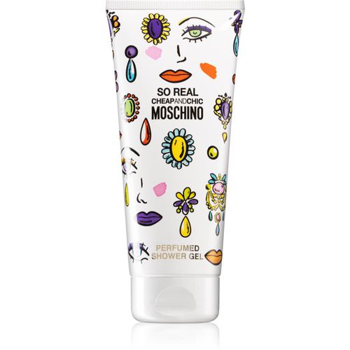 So Real gel de ducha y baño para mujer 200 ml - Moschino - Modalova