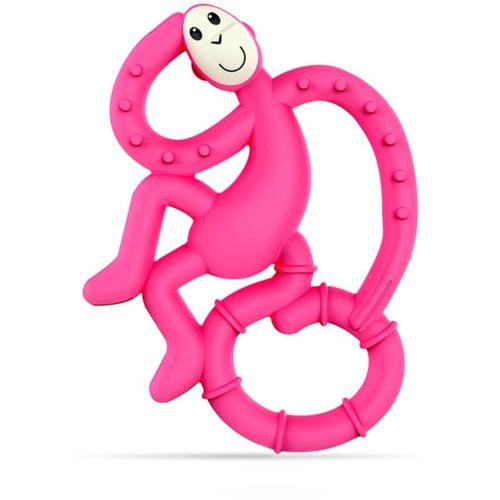 Mini Monkey Teether dentaruolo con un ingrediente antimicrobico 1 pz - Matchstick Monkey - Modalova