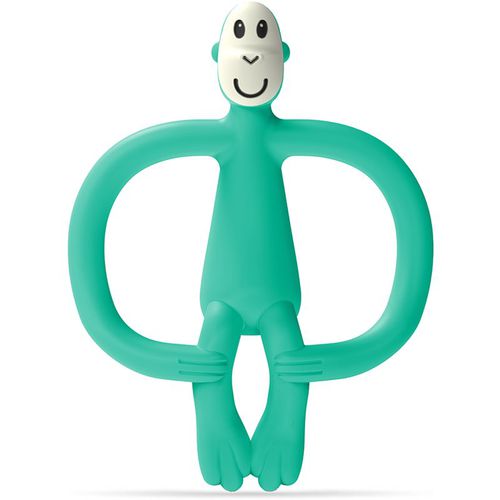 Monkey Teether dentaruolo con spazzolino 2 in 1 Green 1 pz - Matchstick Monkey - Modalova