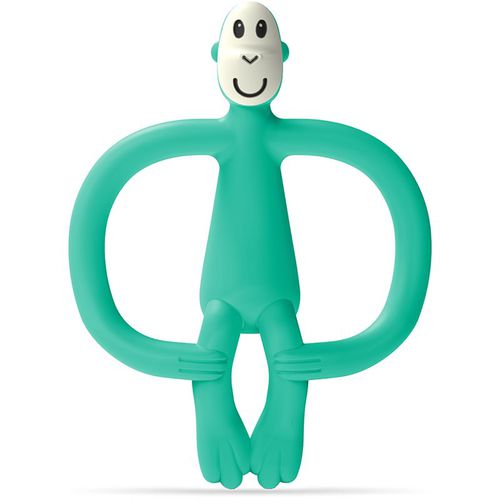 Monkey Teether mordedor con cepillo 2en1 Green 1 ud - Matchstick Monkey - Modalova