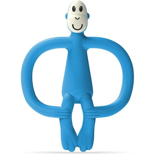 Monkey Teether mordedor con cepillo 2en1 Blue 1 ud - Matchstick Monkey - Modalova