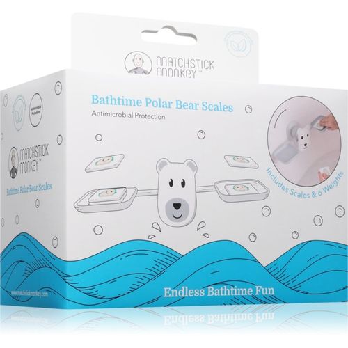 Bathtime Scale Polar Bear juego de equilibrio para la bañera 12m+ 1 ud - Matchstick Monkey - Modalova