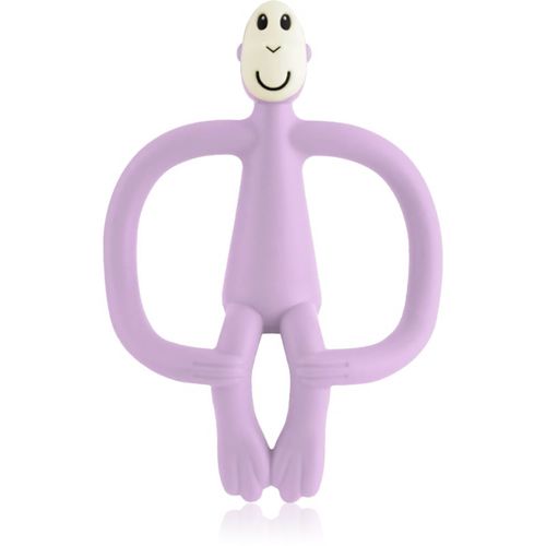 Teething Toy and Gel Applicator mordedor con cepillo 2en1 Lilac 1 ud - Matchstick Monkey - Modalova