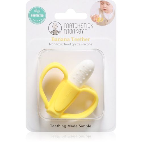 Banana Teether mordedor 3m+ 1 ud - Matchstick Monkey - Modalova