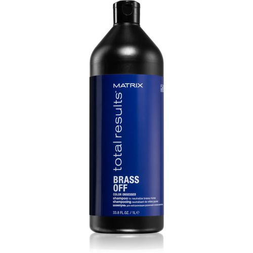 Brass Off shampoo sfumature neutralizzanti di ottone 1000 ml - Matrix - Modalova