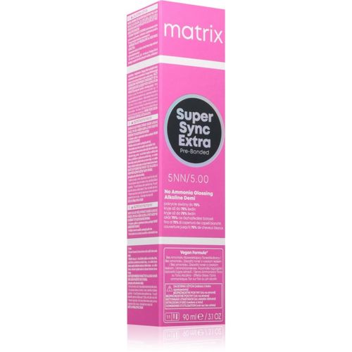 Super Sync Extra Pre-Bonded tinte semipermanente para el cabello tono 5NN 90 ml - Matrix - Modalova