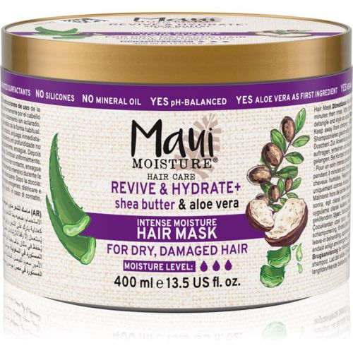 Revive & Hydrate + Shea Butter mascarilla nutritiva e hidratante para cabello 400 ml - Maui Moisture - Modalova