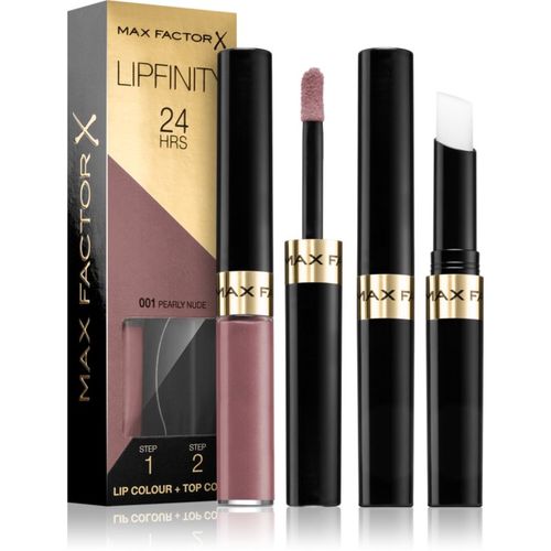 Lipfinity Lip Colour barra de labios de larga duración con bálsamo tono 001 Pearly Nude 4.2 g - Max Factor - Modalova