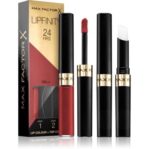 Lipfinity Lip Colour barra de labios de larga duración con bálsamo tono 120 Hot 4,2 g - Max Factor - Modalova