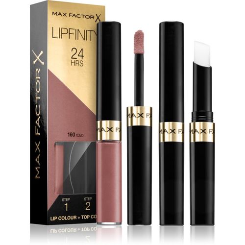 Lipfinity Lip Colour barra de labios de larga duración con bálsamo tono 160 Iced 4,2 g - Max Factor - Modalova
