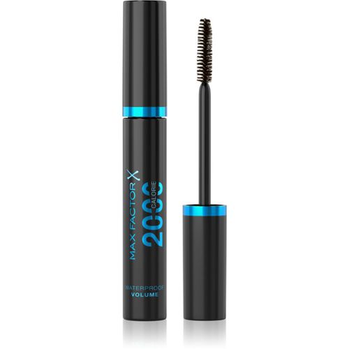 Calorie máscara voluminizadora de pestañas resistente al agua tono Black 9 ml - Max Factor - Modalova