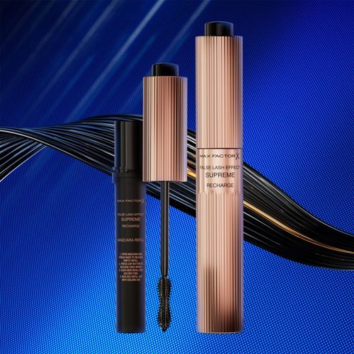 False Lash Effect Supreme Recharge máscara efecto pestañas postizas tono Black 8 ml - Max Factor - Modalova