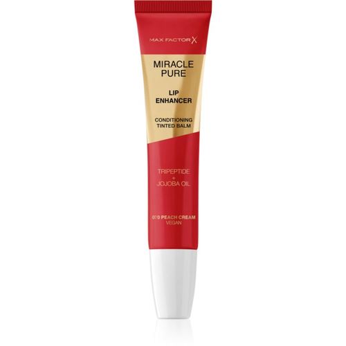 Miracle Pure Lip Enhancer brillo de labios hidratante tono 070 Peach Cream 12 ml - Max Factor - Modalova